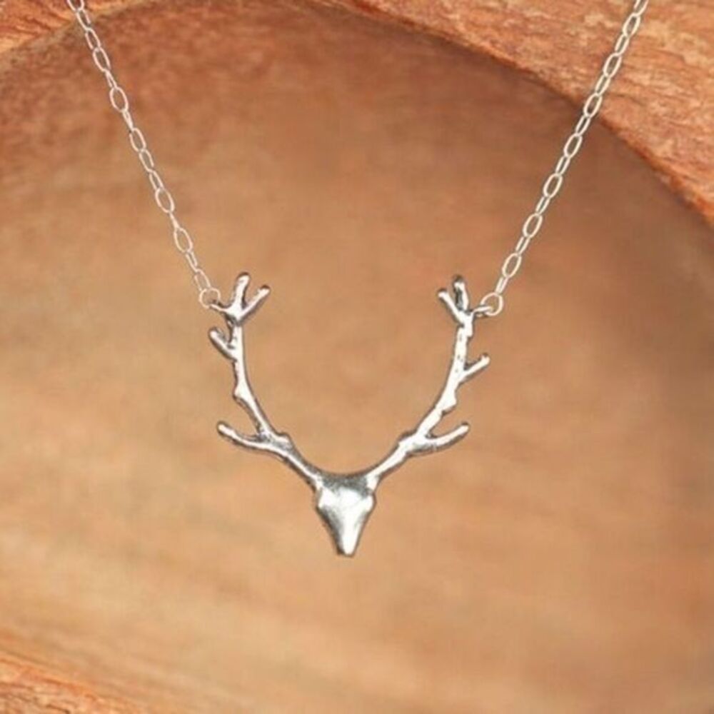 Reindeer buck necklace